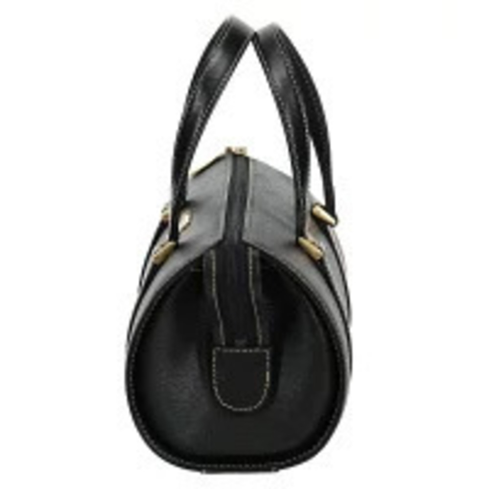 Burberry leather handbag black